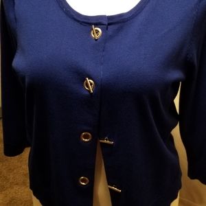 Purple short Bolero sweater